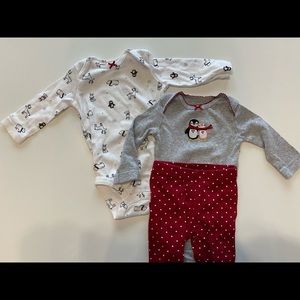 3 piece Carter’s outfit set - Size 3 months